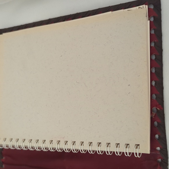 Leather Note And Address Book - Picture 4 of 6